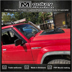 Installed View - Nissan Patrol GQ: Bonnet Scoop (1988-1997)