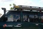 Installed View - Nissan Patrol GQ Wagon (1988-1997): Premium Window Visors