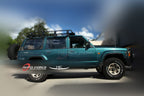Installed View - Nissan Patrol GQ Wagon (1988-1997): Premium Window Visors