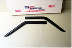 Installed View - Nissan Patrol GQ Y60 Ute (1988-1997): Premium Window Visors