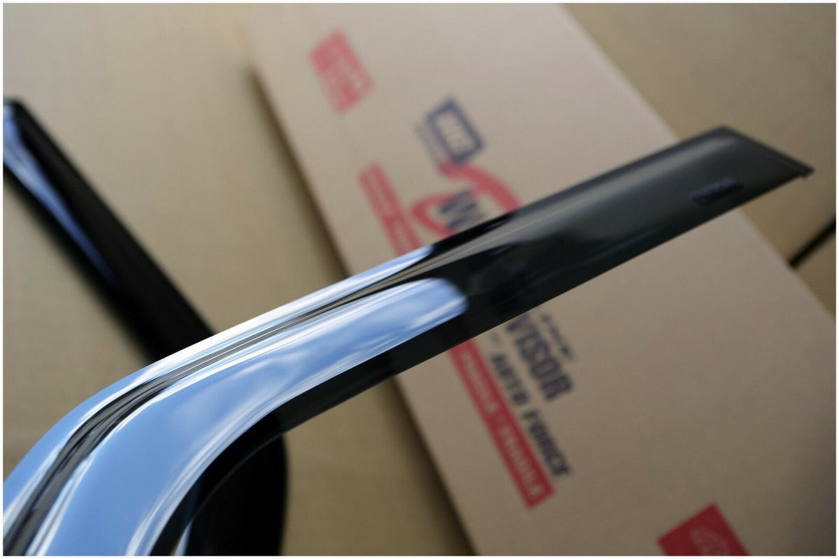Installed View - Nissan Patrol GQ Y60 Ute (1988-1997): Premium Window Visors