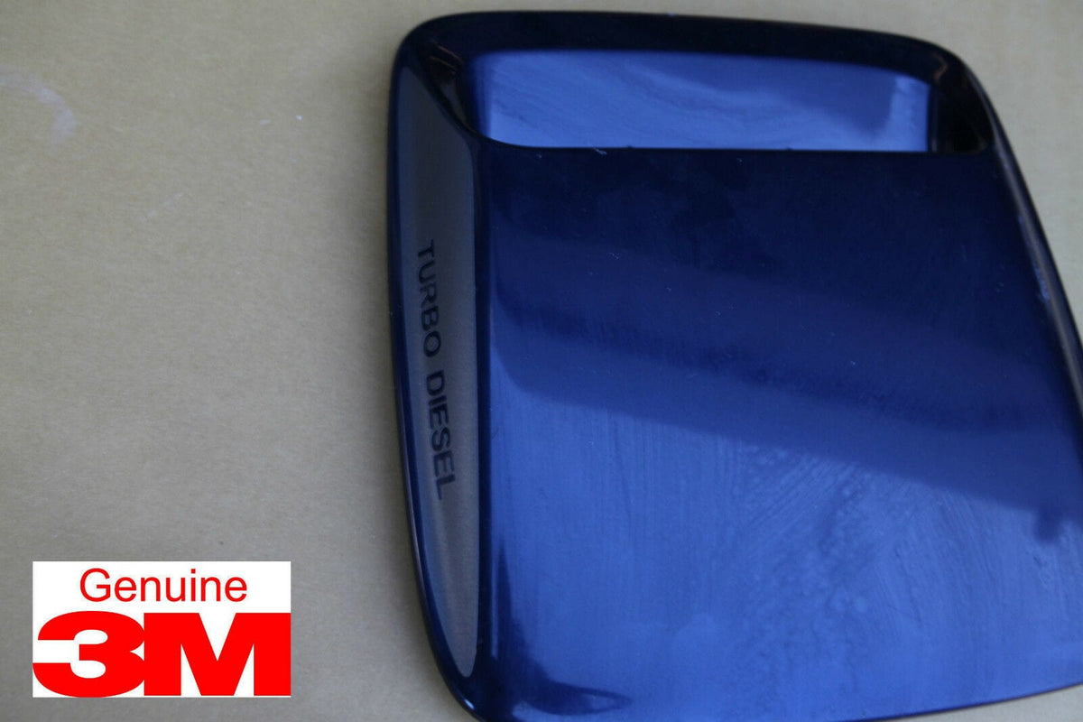 Installed View - Nissan Patrol GU (1999–2007): Turbo Diesel Bonnet Decal Set