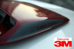 Installed View - Nissan Patrol GU (1999–2007): Turbo Diesel Bonnet Decal Set