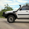 Installed View - Nissan Patrol GU Series 1-4: 4" Front Jungle Flares