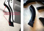 Installed View - Nissan Patrol GU Series 1-4: 4" Full Set Jungle Flares