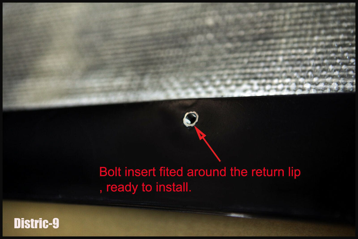 Installed View - Nissan Patrol GU Series 4-7: Bonnet Scoop (2004-2012)