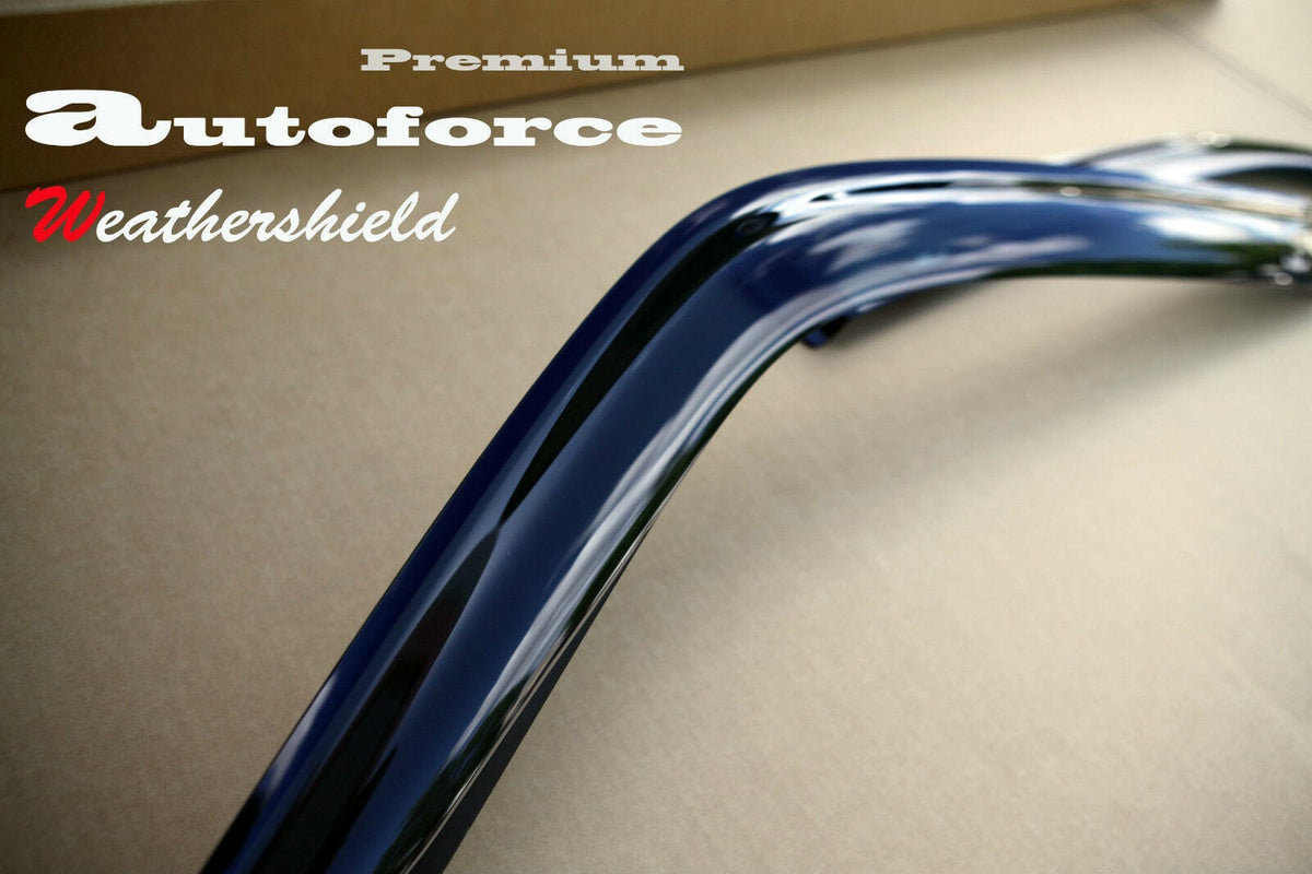 Installed View - Nissan Patrol GU Y61 Ute (2004-2015): Premium Window Visors