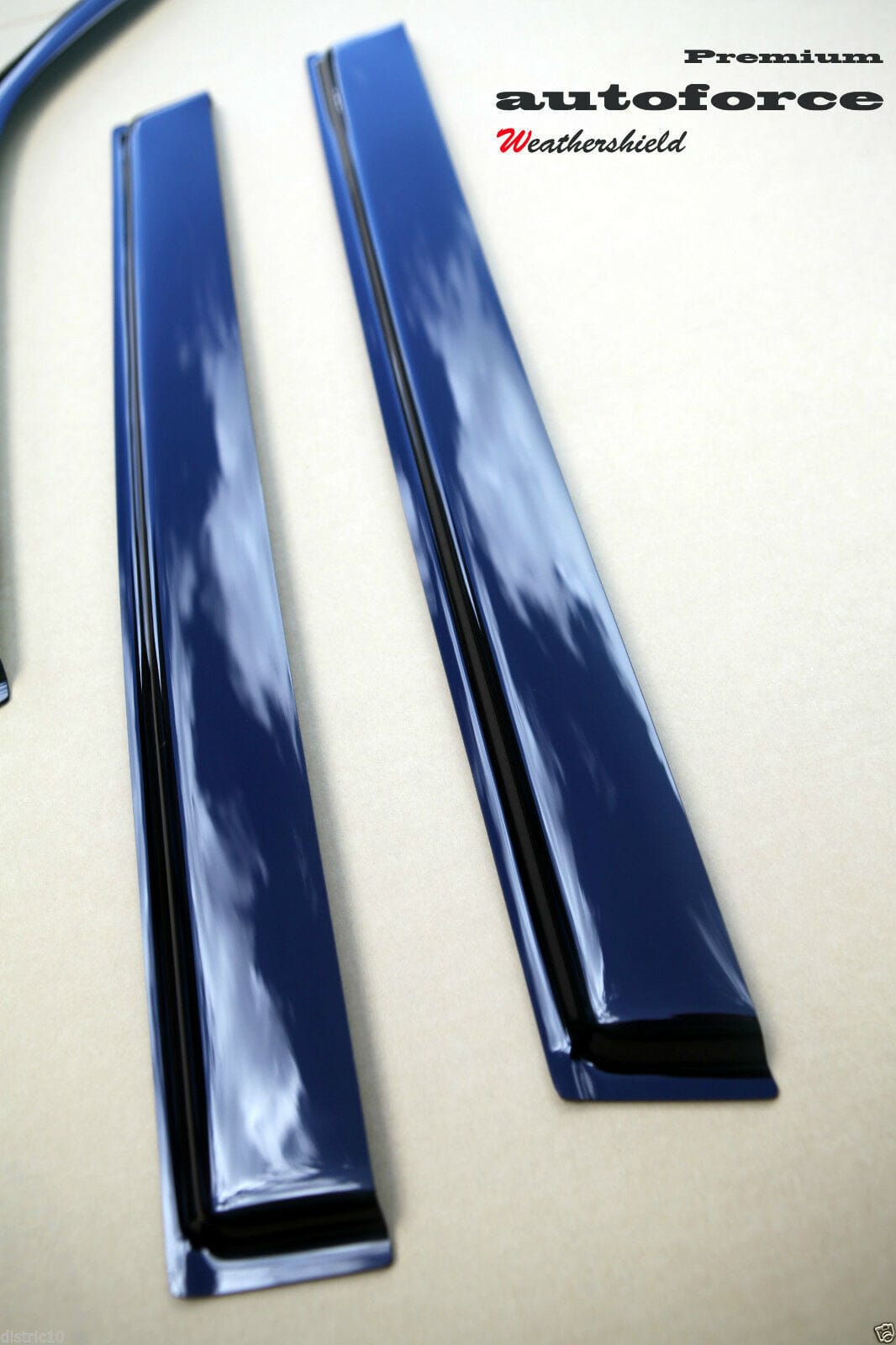 Installed View - Nissan Patrol GU Y61 Wagon (1998-2017): Premium Window Visors