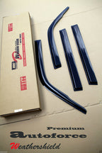 Installed View - Nissan Patrol GU Y61 Wagon (1998-2017): Premium Window Visors