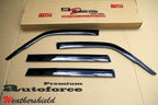 Installed View - Nissan Patrol GU Y61 Wagon (1998-2017): Premium Window Visors