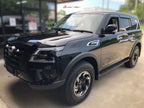 Installed View - Nissan Patrol Y62 (2013-Onwards): Premium Window Visors