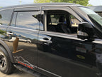 Installed View - Nissan Patrol Y62 (2013-Onwards): Premium Window Visors