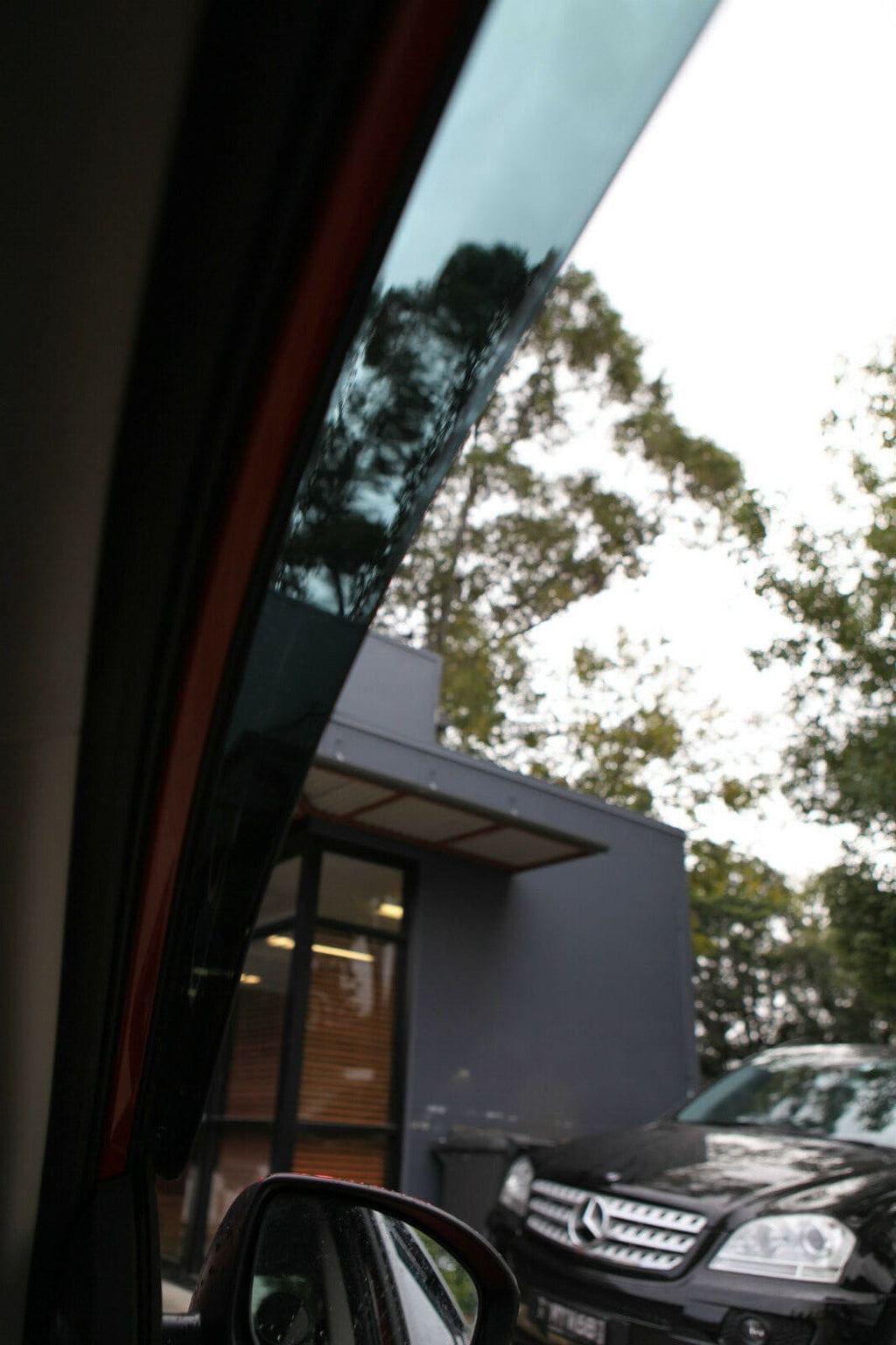 Installed View - Nissan Patrol Y62 (2013-Onwards): Premium Window Visors