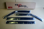 Installed View - Nissan Patrol Y62 (2013-Onwards): Premium Window Visors