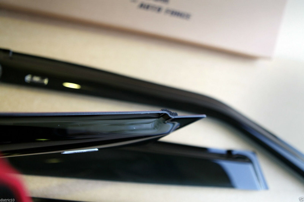 Installed View - Nissan Patrol Y62 (2013-Onwards): Premium Window Visors
