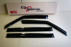 Installed View - Nissan Patrol Y62 (2013-Onwards): Premium Window Visors
