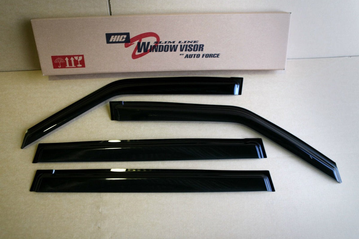 Installed View - Nissan Patrol Y62 (2013-Onwards): Premium Window Visors