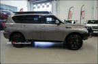 Installed View - Nissan Patrol Y62 (2013-Onwards): Premium Window Visors