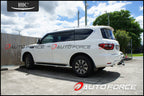 Installed View - Nissan Patrol Y62 (2013-Onwards): Premium Window Visors