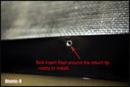 Installed View - Nissan Patrol Y62: Bonnet Scoop (2013-2023)