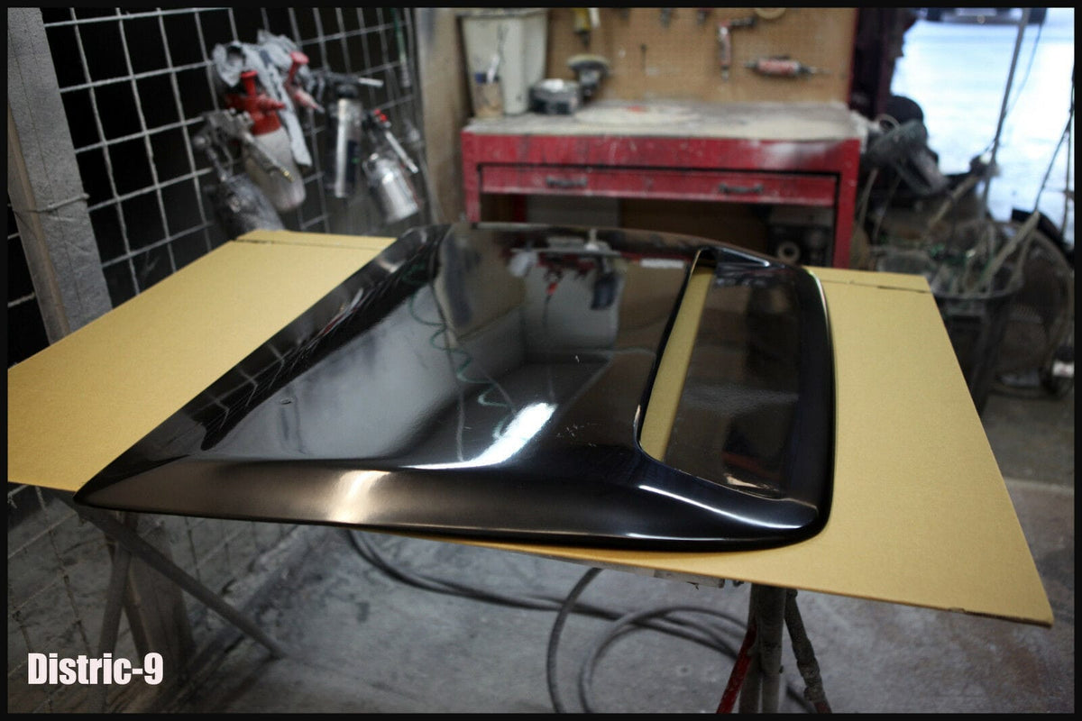 Installed View - Nissan Patrol Y62: Bonnet Scoop (2013-2023)