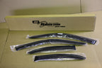 Installed View - Nissan Pulsar N15 Hatch (1993-2000): Premium Window Visors