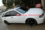 Installed View - Nissan Pulsar N15 Hatch (1993-2000): Premium Window Visors