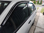 Installed View - Nissan Pulsar N15 Sedan (1993-2000): Premium Window Visors