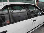 Installed View - Nissan Pulsar N15 Sedan (1993-2000): Premium Window Visors