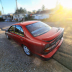 Installed View - Nissan Pulsar N15 Sedan (1993-2000): Premium Window Visors