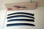 Installed View - Nissan Pulsar N16 Sedan (2001-2006): Premium Window Visors