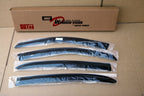 Installed View - Nissan Pulsar N16 Sedan (2001-2006): Premium Window Visors