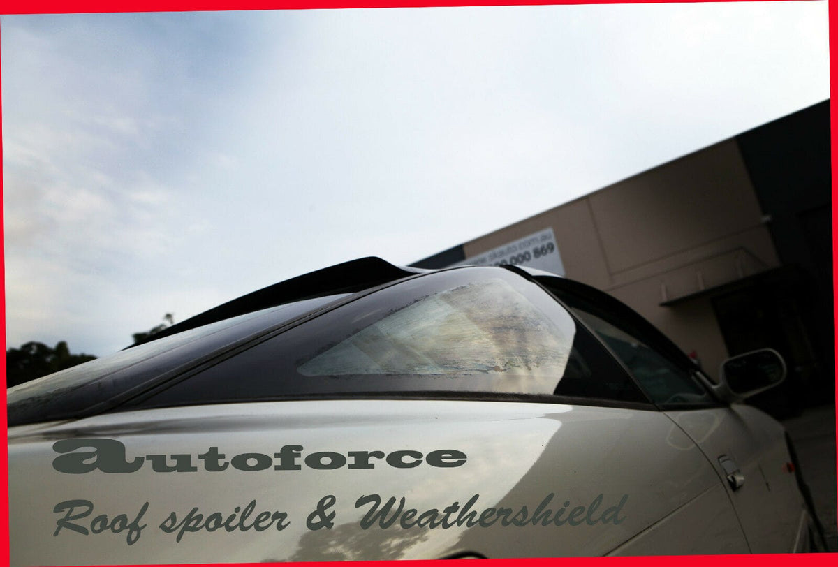 Installed View - Nissan Silvia S13 180SX 240SX: Premium Roof Spoiler