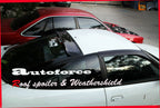 Installed View - Nissan Silvia S13 / 180SX / 240SX Premium Window Visors