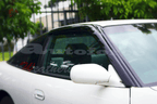 Installed View - Nissan Silvia S13 / 180SX / 240SX Premium Window Visors