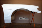 Installed View - Nissan Silvia S13 / 180SX: S15 Conversion Origin Style Front Guards