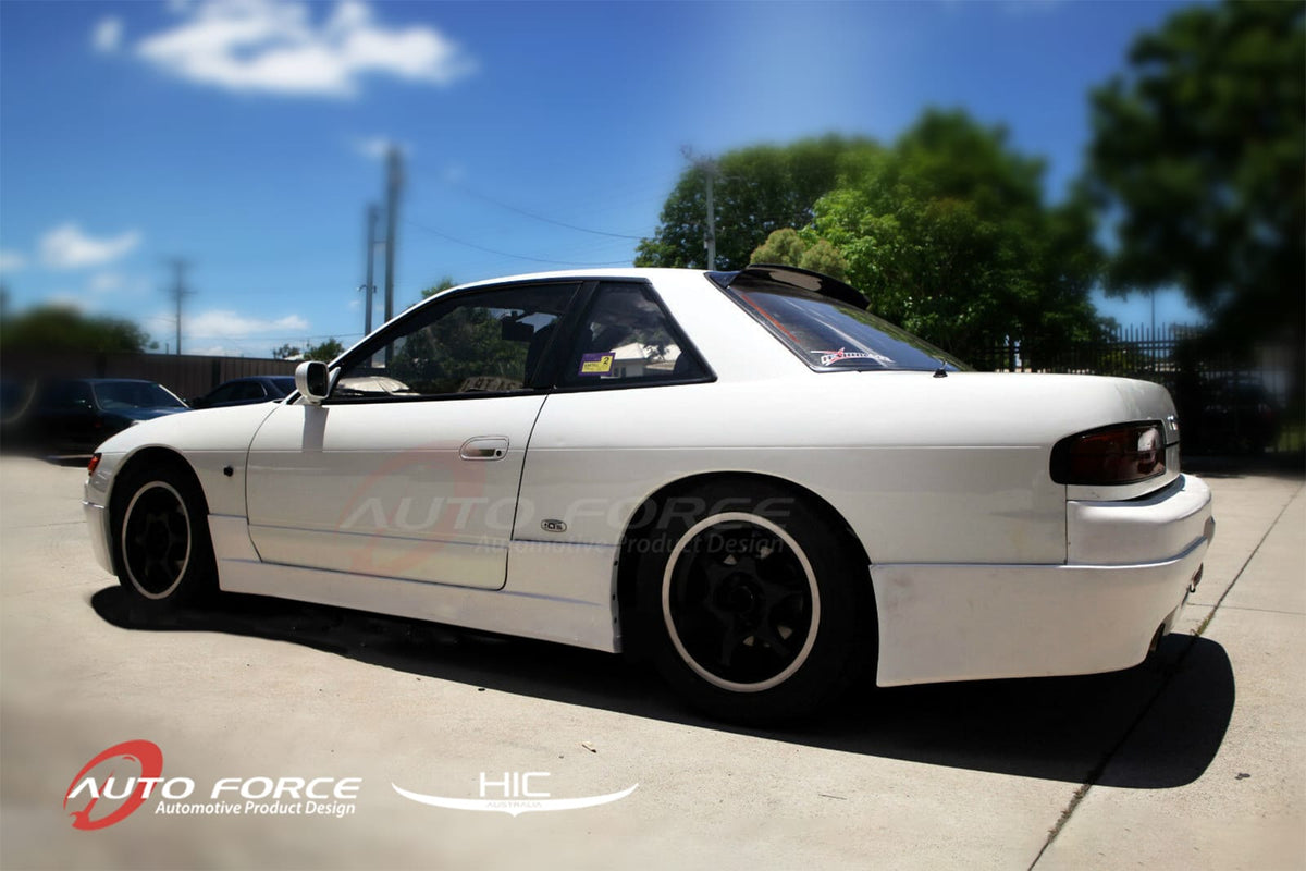 Installed View - Nissan Silvia S13 200SX 240SX Coupe (1989-1994): Premium Roof Spoiler