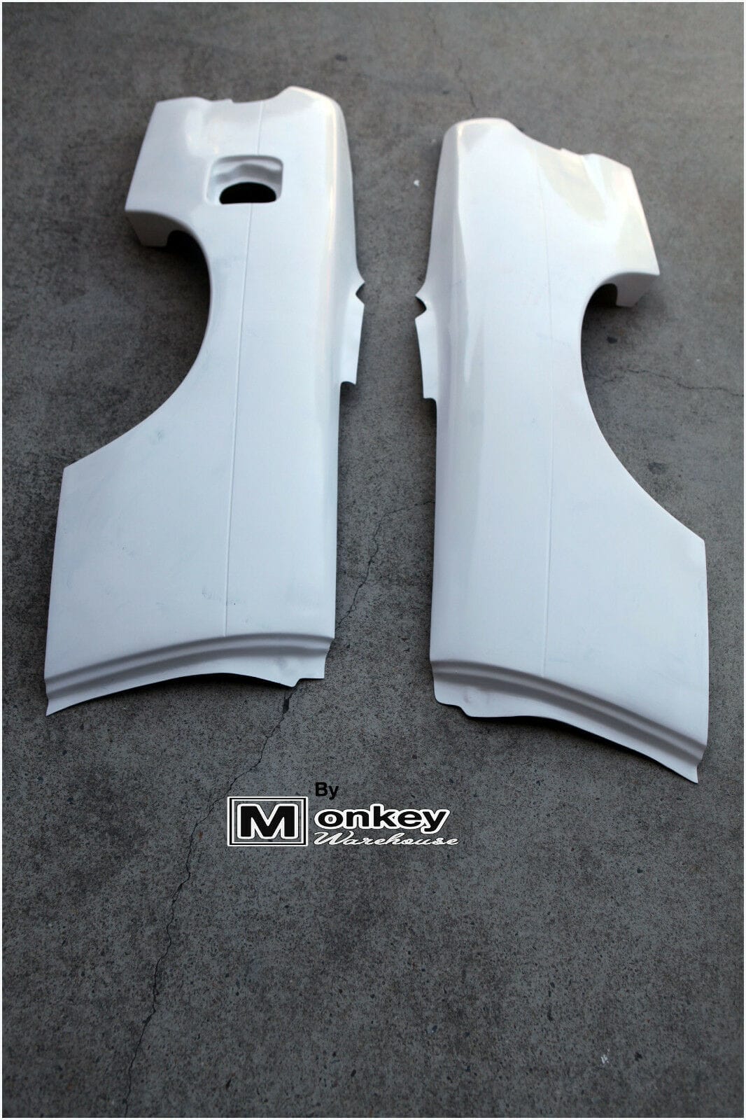 Installed View - Nissan Silvia S13: BN Sport Style Wide Body Kit
