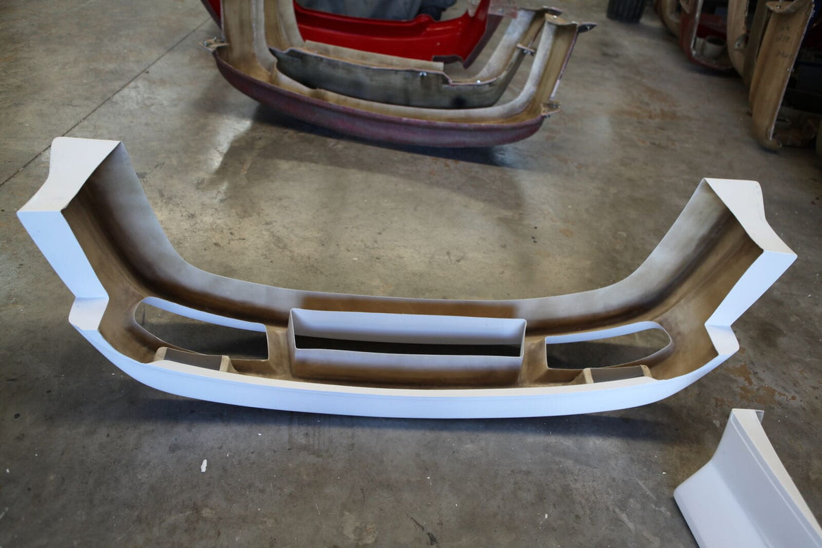 Installed View - Nissan Silvia S13: BN Sports Blister Wide Style Front Bumper