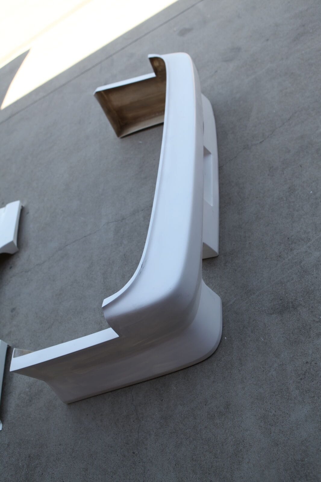 Installed View - Nissan Silvia S13: BN Sports Blister Wide Style Rear Bumper