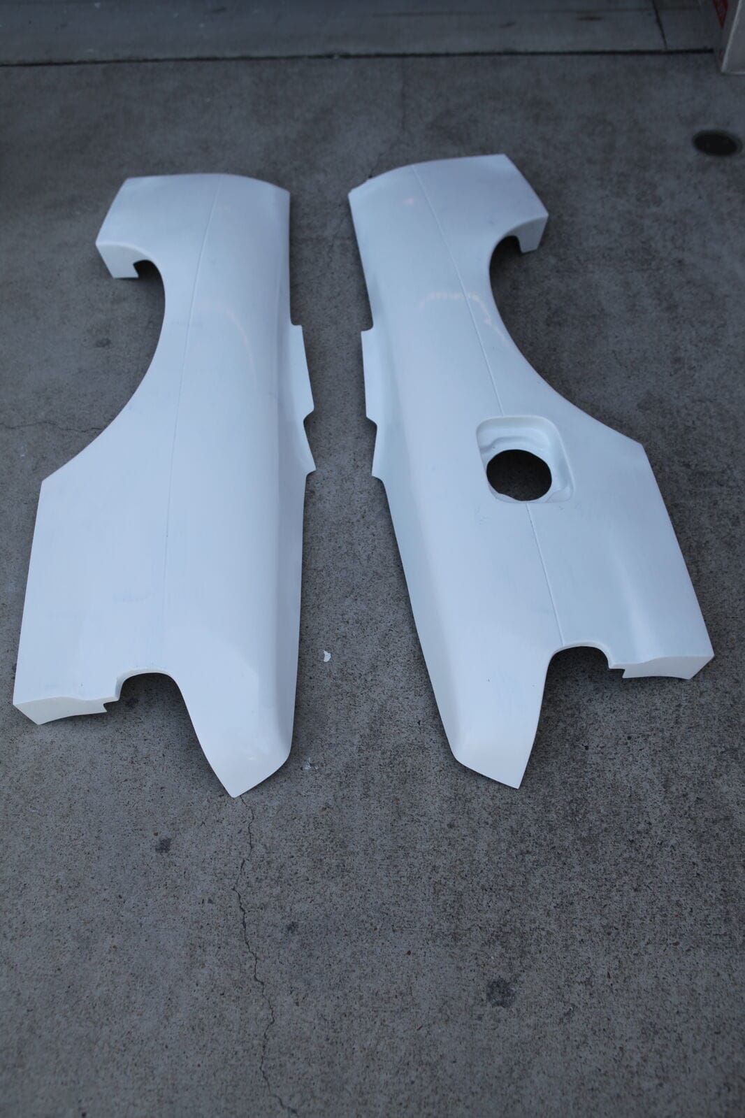 Installed View - Nissan Silvia S13: BN Sports Blister Wide Style Rear Quarter Fender Guards