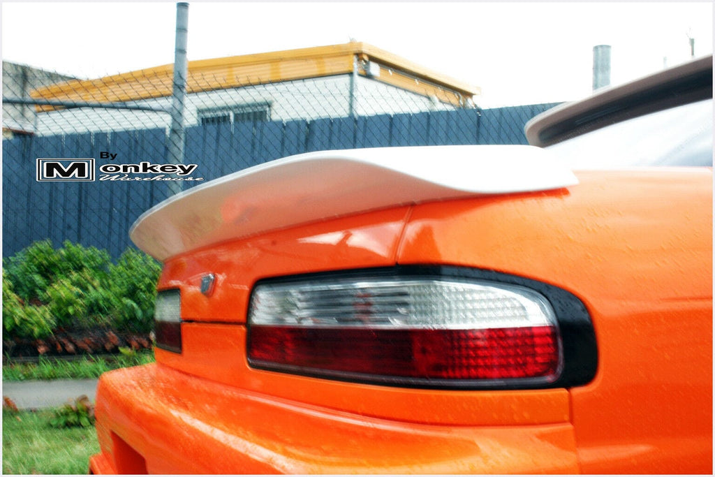 Installed View - Nissan Silvia S13: D-Max Style Rear Boot Drift Wing