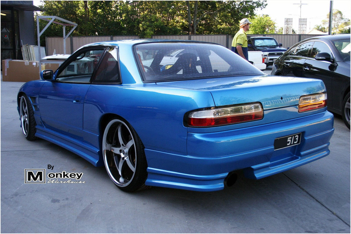 Installed View - Nissan Silvia S13: D-Max Style Rear Quarter Panels