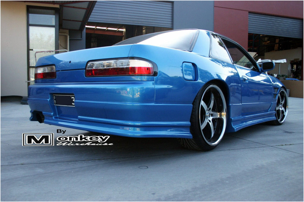 Installed View - Nissan Silvia S13: D-Max Style Rear Quarter Panels
