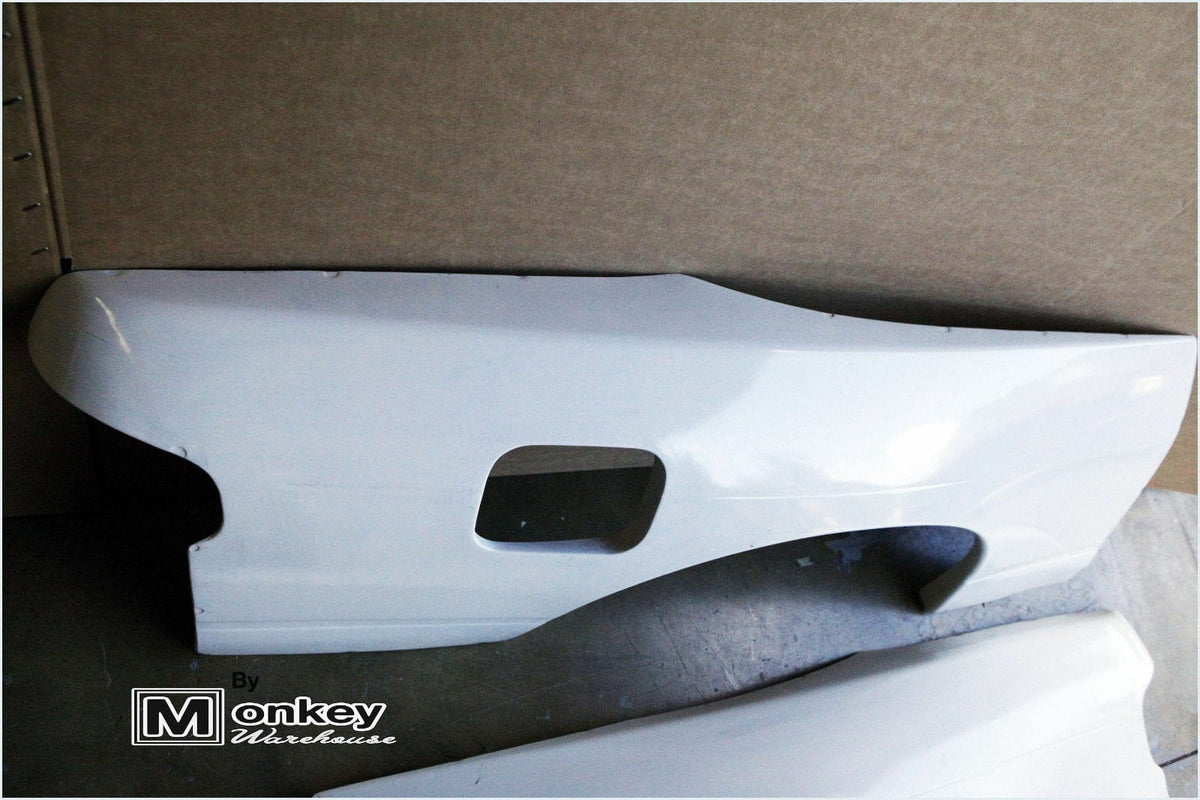 Installed View - Nissan Silvia S13: D-Max Style Rear Quarter Panels