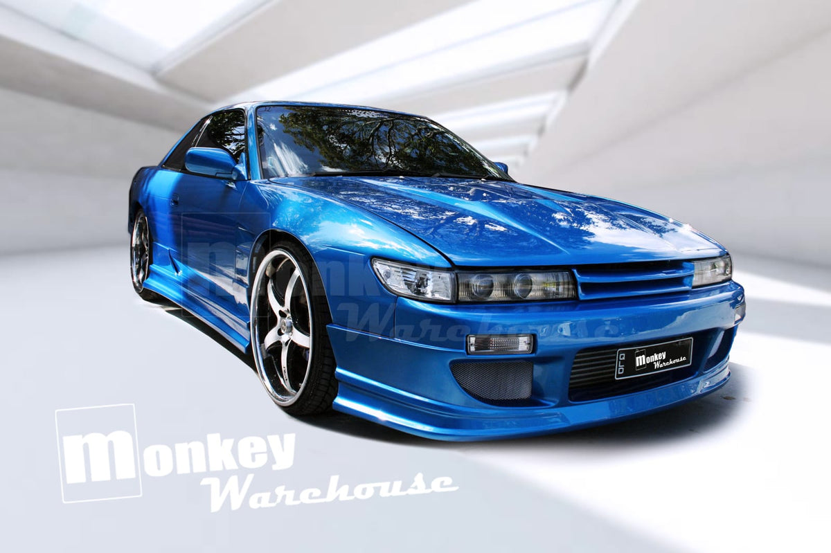 Installed View - Nissan Silvia S13: D-Max Style Rear Quarter Panels