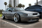 Installed View - Nissan Silvia S13: Instant Gentleman Style Full Body Kit