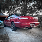 Installed View - Nissan Silvia S13: Instant Gentleman Style Full Body Kit