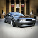 Installed View - Nissan Silvia S13: Instant Gentleman Style Full Body Kit