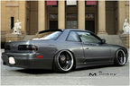 Installed View - Nissan Silvia S13: Instant Gentleman Style Rear Bumper